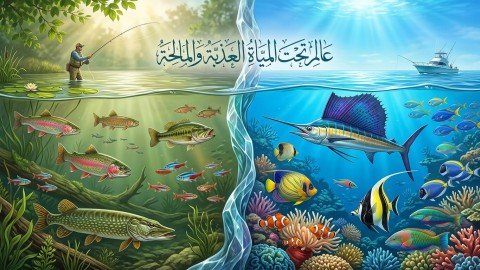 عالم تحت المياة العذبة والمالحة