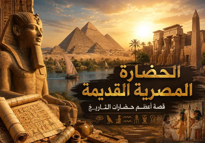 الحضارة المصرية القديمة.. قصة أعظم حضارات التاريخ