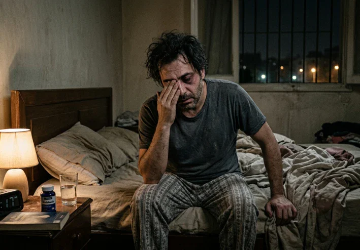 عيناك مفتوحتان والعالم نائم: رحلة في دهاليز الأرق