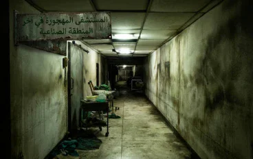 المستشفى المهجورة في آخر المنطقة الصناعية