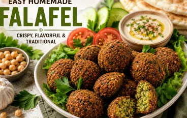 Easy Homemade Falafel Recipe: Crispy, Flavorful and Traditional
