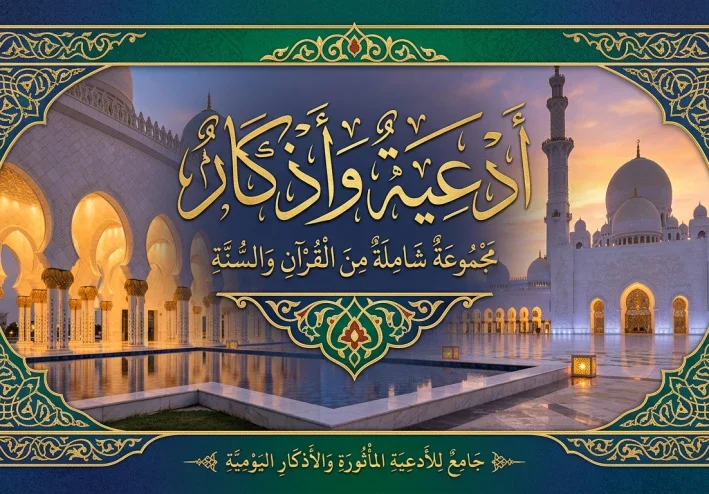ادعية و اذكار شاملة من القرءان و السنة النبويه
