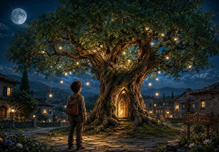 🌳✨ سر الشجرة العجوز — الجزء الأخير ✨🌳