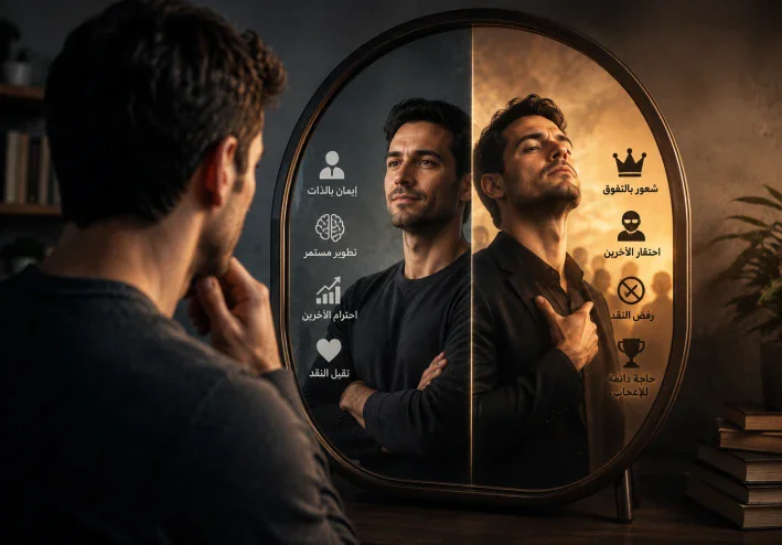 متى تتحول الثقة بالنفس إلى غرور؟