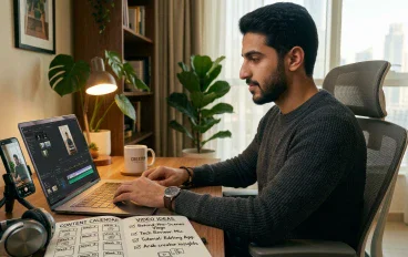 يومياتي مع صناعة فيديوهات قصيرة: كيف بدأت من الهاتف ووصلت إلى أول 10 فيديوهات؟