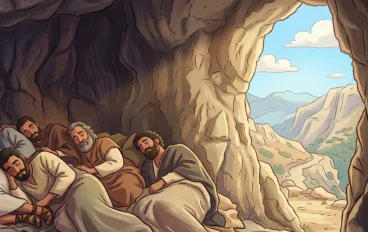 قصة عن الصحاب الكهف 