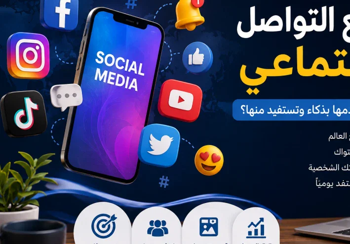 مواقع التواصل الاجتماعي: كيف تستخدمها بذكاء وتستفيد منها؟