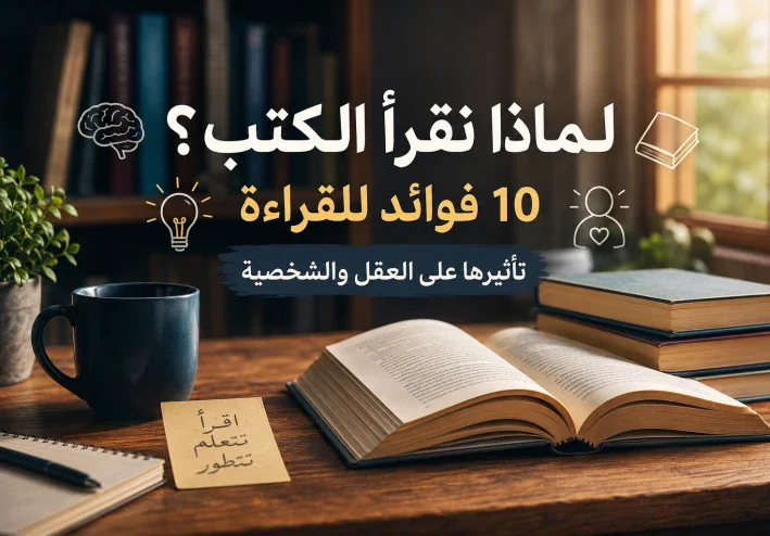 فوائد القراءة: 10 فوائد لقراءة الكتب وتأثيرها على العقل والشخصية