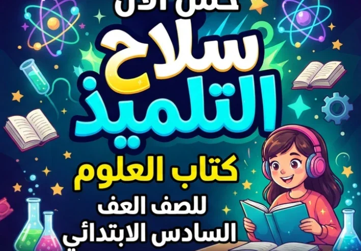 📓 تحميل كتاب سلاح التلميذ علوم سادسة ابتدائي الترم الأول 2027 PDF – أحدث إصدار وطريقة الحصول عليه