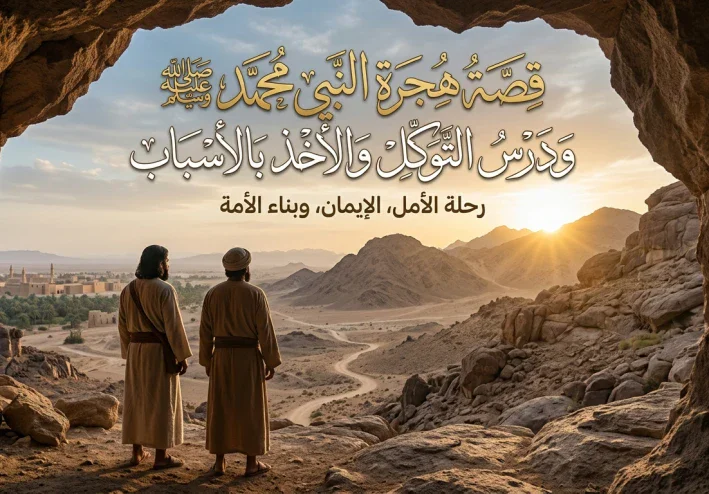 قصة هجرة النبي محمد ﷺ ودرس التوكل والأخذ بالأسباب