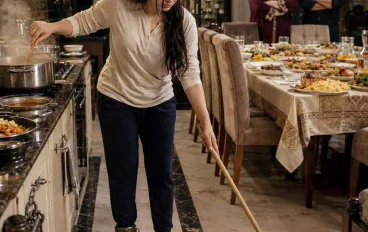 سكريبت جوزي ربط رجلي بجنزير ليلة العزومة كاملة بقلم مني السيد 