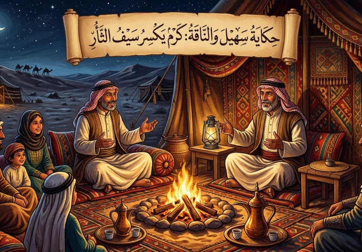 قصه اهل الكرم و العز قصه سهيل بن مبارك