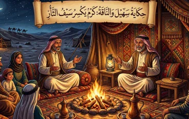 قصه اهل الكرم و العز قصه سهيل بن مبارك 