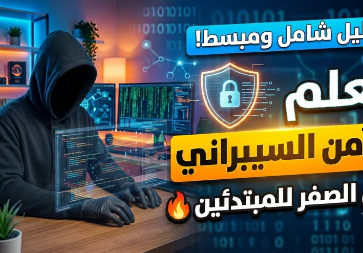 🔥العالم الرقمي في خطر... هل أنت مستعد؟ دليلك الكامل لدخول الأمن السيبراني من الصفر.
