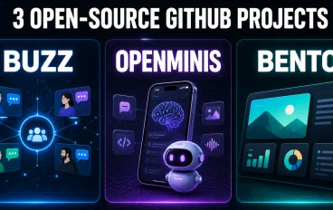 ثلاثة مشاريع مفتوحة المصدر تستحق الانتباه على GitHub