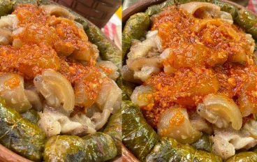 طاجن ورق العنب بالكوارع: أسرار الصنعة والمذاق الأصلي 