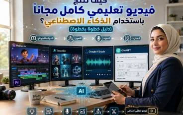 كيف تصنع فيديو تعليمياً باستخدام أدوات الذكاء الاصطناعي؟