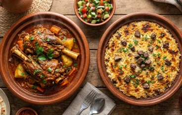 طريقة عمل طاجن موزة ضاني بالأرز المعمر: أسرار الطبخ الفلاحي