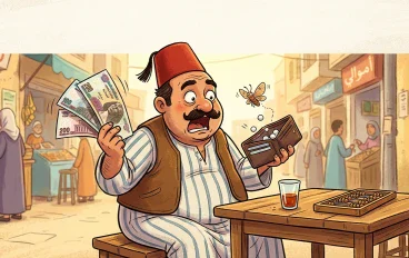   لما قررت أوفر… والمحفظة قررت تنتقم مني 😂