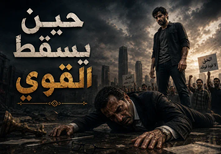 حين يسقط القوي