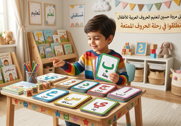 تعليم الحروف العربية للأطفال من الصفر | أول خطوة في تأسيس القراءة والكتابة