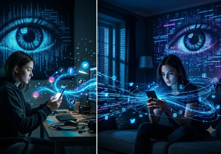 ماذا لو عرفت أن شخصًا يراقب حياتك منذ سنوات وأنت لا تعرف من هو؟ 👁️