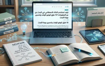 كيف تستخدم الذكاء الاصطناعي في البحث عن المعلومات؟ 10 طرق لتوفير الوقت وتحسين جودة البحث