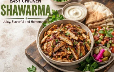 Easy Chicken Shawarma Recipe: Juicy, Flavorful and Homemade