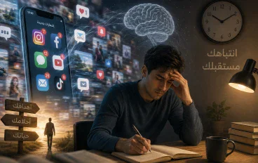هل سرق الهاتف الذكي قدرتنا على التركيز؟ عندما أصبح الانتباه أغلى ما نملك