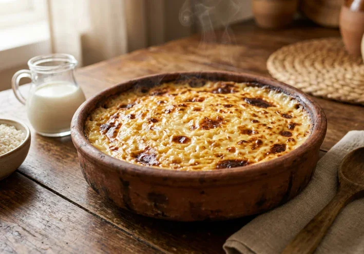 طريقة عمل الأرز المعمر بالكريمة في الفرن.. سر الطعم الكريمي والوش الذهبي