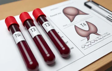 فحص الغدة الدرقية( TSH): Thyroid stimulating hormone test