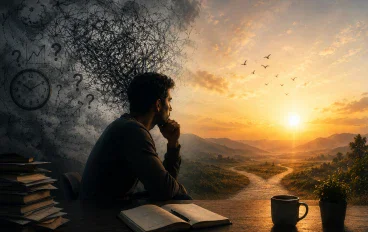 هل كثرة التفكير علامة على الذكاء أم سبب للتعاسة؟ عندما يتحول العقل من أداة للفهم إلى سجن من الاحتمالات