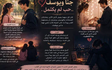 «جنا ويوسف.. حب لم يكتمل 💔»
