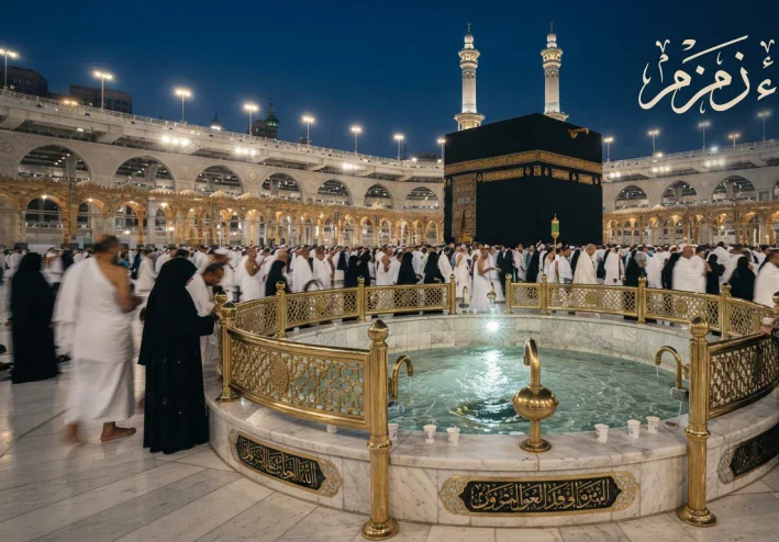 قصة ماء زمزم: بئر مباركة بدأت من عطش هاجر وأصبحت رمزًا للإيمان