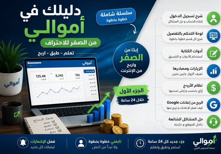 🔥 دليلك في أموالي من الصفر | سلسلة شرح أموالي خطوة بخطوة وتحقيق الأرباح