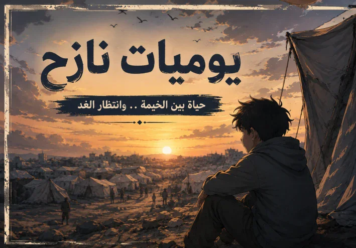 يوميات نازح.. حياة معلّقة بين الخيمة والأمل