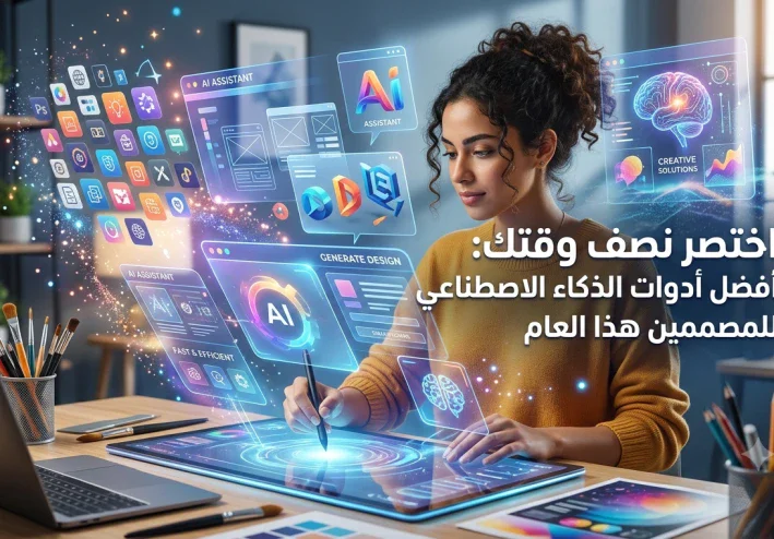دليل المصممين: 5 أدوات ذكاء اصطناعي لتسهيل وتسريع عمليات التصميم