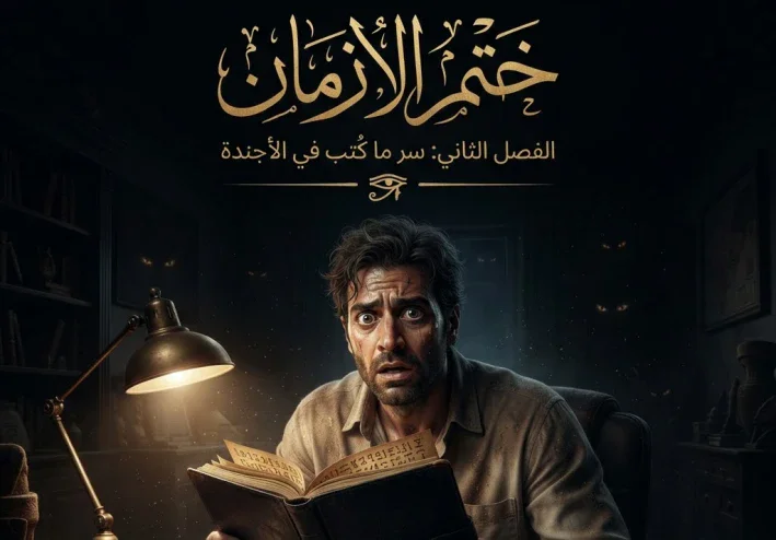رواية ختم الازمان : الفصل الثاني: سر ما كُتب في الأجندة