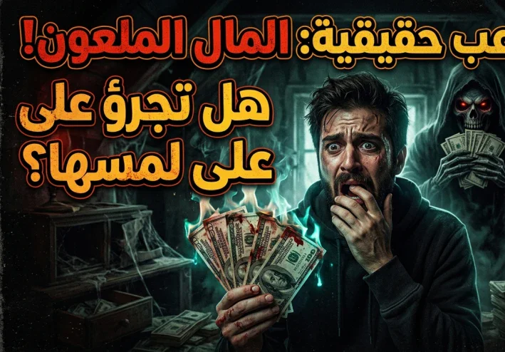 قصه رعب السر وراء هذا المال الملعون هل تجرؤ على لمسها 😱 😱