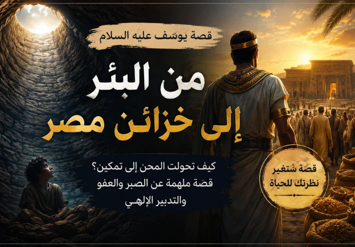 "من قاع البئر إلى خزائن مصر… قصة نبي لم يكسرْه الابتلاء"