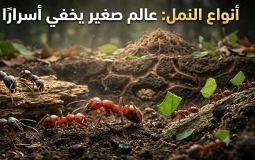 أنواع النمل: عالم صغير يخفي وراءه أسرارًا مذهلة