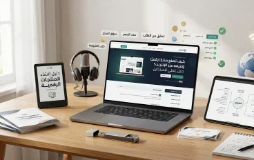 كيف تصنع منتجًا رقميًا وتبيعه عبر الإنترنت؟ دليل عملي للمبتدئين