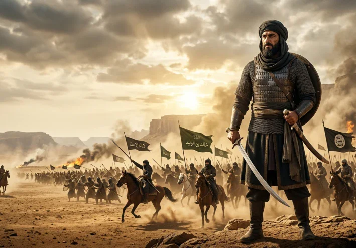 خالد بن الوليد: سيف الله المسلول… القائد الذي غيّر وجه التاريخ
