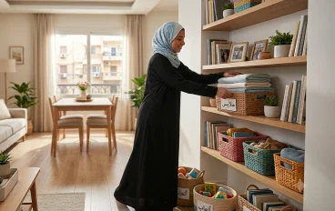 أفكار سهلة وعملية لترتيب المنزل 