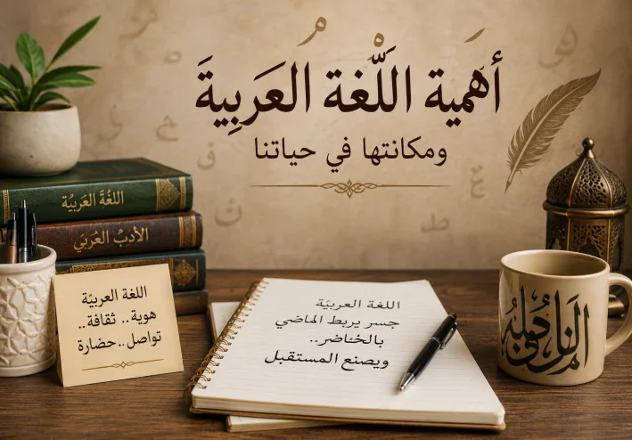 أهمية اللغة العربية ومكانتها في حياتنا