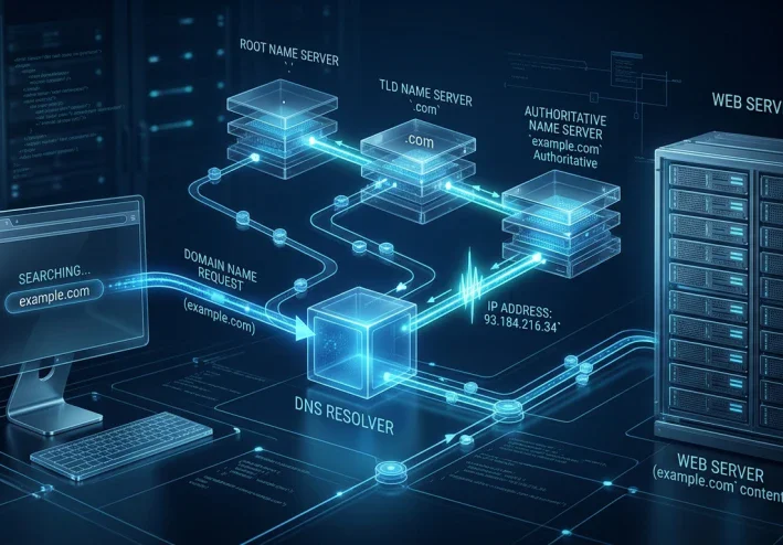 ما هو DNS؟ كيف يجد جهازك الموقع الذي تريد زيارته؟