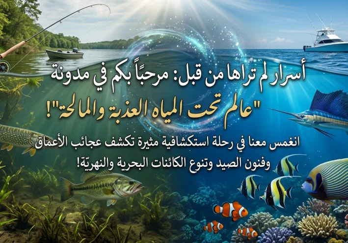 أسرار لم تراها من قبل: مرحباً بكم في مدونة "عالم تحت المياه العذبة والمالحة"!