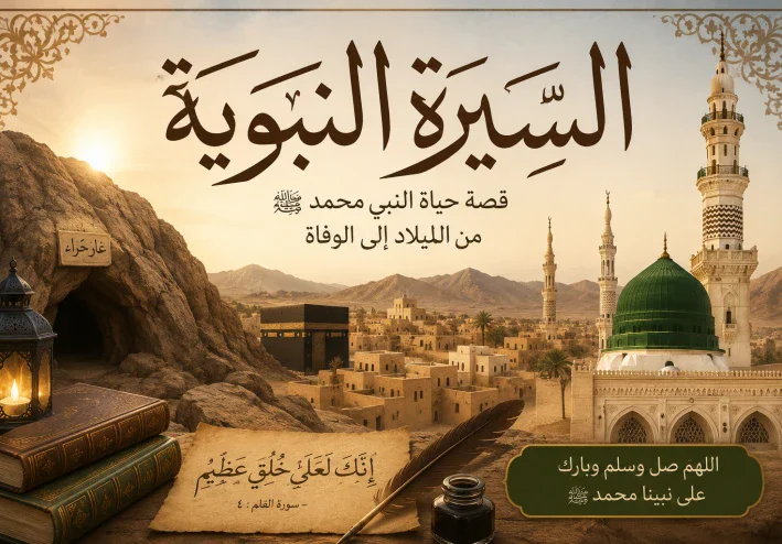 🌙 السيرة النبوية: نور يهدي حياتنا