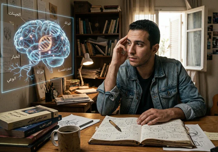 الدماغ بين الميراث والخيار: هل نحن منتج جيناتنا أم صناعة تجاربنا؟