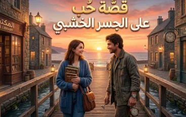 على الجسر الخشبي